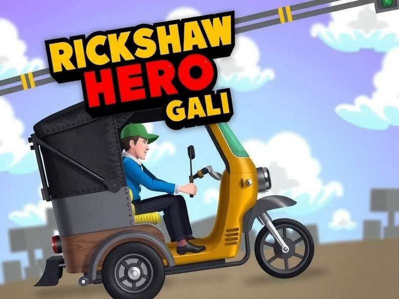 Rickshaw Hero Gali Game Cover
